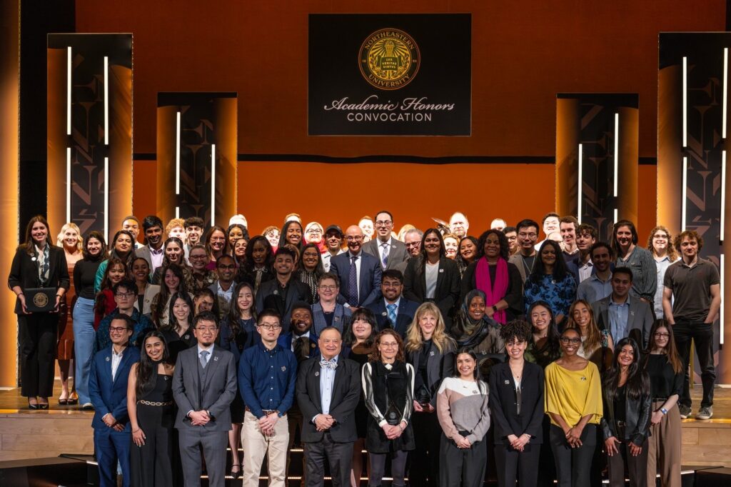 Northeastern PhD Students Recognized for Scholarly Achievements at Annual Academic Honors Convocation