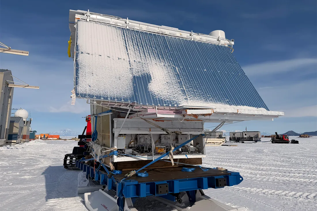 Antimatter Detector Takes Flight Above Antarctica
